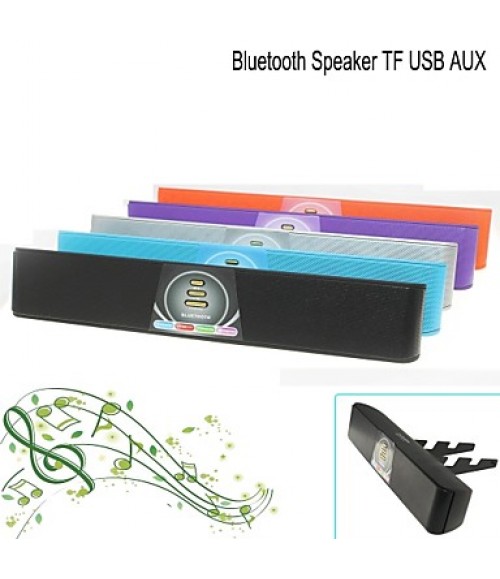 BE-23 Portable MiNi Stereo Stents Bluetooth Speaker for SD Mic USB AUX Portable Handfree with iPhone Samsung + Other  