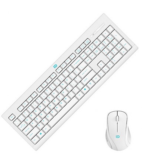Waterproof Wireless USB Keyboard & Mouse Suit  For desktop  