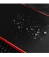 300*780*4mm Super Large Mouse Pad Waterproof Gaming Mousepad with Locking Edge for Desktop/Laptop/Computer Black  