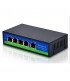 Husource Hi-F0410F 10Mbps/100Mbps 4 LAN Fast Ethernet Router Desktop Ethernet Switch  