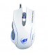 War Wolf 6D Wired Gaming Mouse 3200dpi 7 Colors Backlit Breathing Light for LOL/CF/DOTA White  