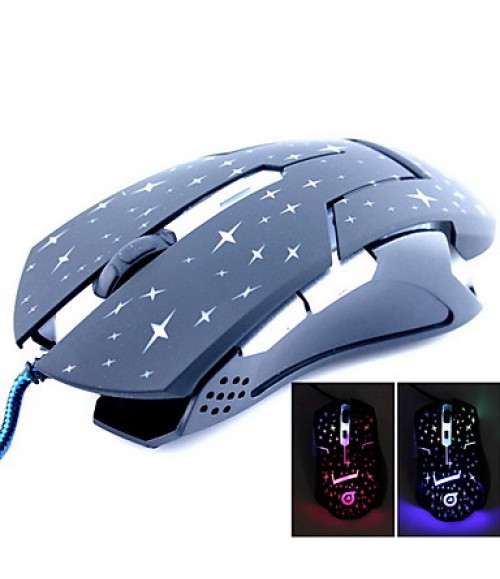 Cliry M2400 Gaming Wire Mouse 6 Buttons DPI1600  