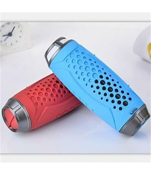 Waterproof Sport Bluetooth Speaker Phone NFC Shaking The Next Song FM/TF/MIC with Mobile Power Supply  