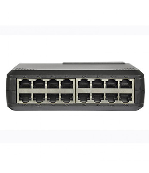 Netcore NS116 100MBPS 16 Lans Network Switches 124 mm(L) * 141mm(W) * 44.5mm (H)  