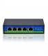 Husource Hi-F0410F 10Mbps/100Mbps 4 LAN Fast Ethernet Router Desktop Ethernet Switch  