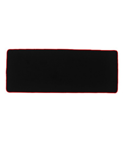 300*780*4mm Super Large Mouse Pad Waterproof Gaming Mousepad with Locking Edge for Desktop/Laptop/Computer Black  