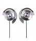 Kanen Stereo Clip-on Earphones with Microphone and Volume Control (Purple)  