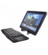 Ultrathin Bluetooth Touchpad Keyboard with Universal Remote Control  