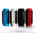 HTH-36 Colorful Red Tube Pattern Rechargeable TF Card Bluetooth Stereophonic Radio Speaker  