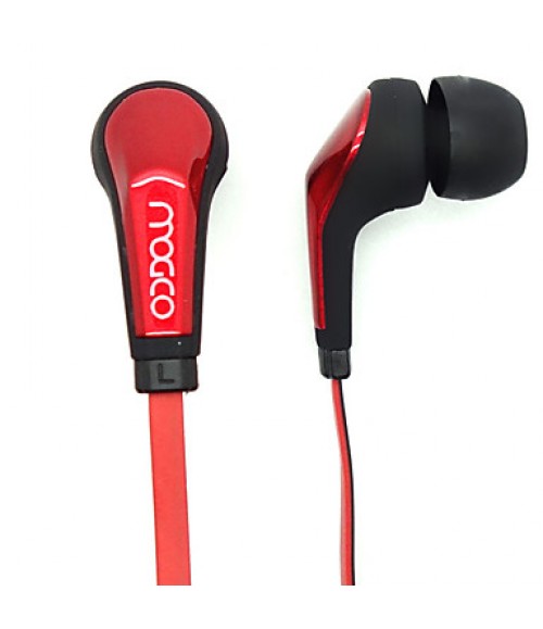 MOGCO IE-M2 In-Ear Headphones (Headband)ForMedia Player/Tablet / Mobile Phone / ComputerWith Microphone  