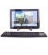 Ultrathin Bluetooth Touchpad Keyboard with Universal Remote Control  