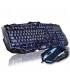 Sunsonny SV100 USB Wired 3 LED Backlight Gaming Keyboard and Mouse Combo for Desktop Laptop PC  