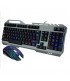 High  Quality Metal Mechanical Wired USB  Game Keyboard & Mouse  