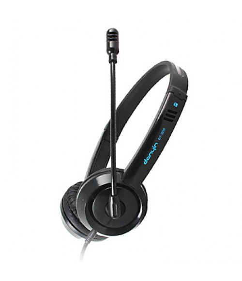 Danyin DT-326 On-ear Headphones with Mic, Remote for PC   