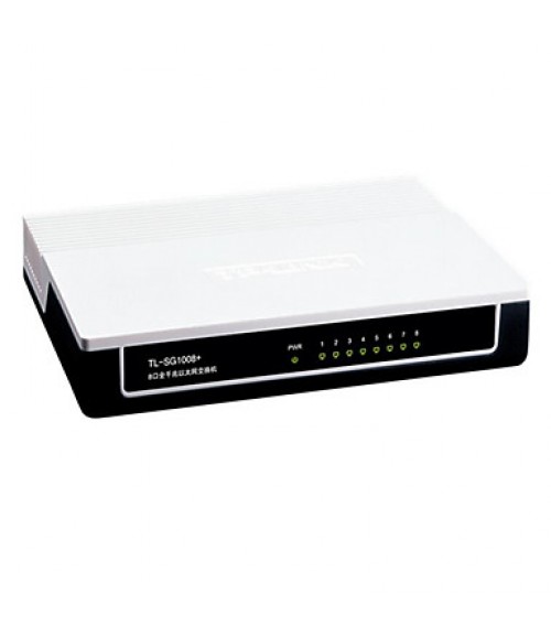 Tp-Link Tl-Sg1008 + 8-Port Gigabit Ethernet Switch 8 Switch Network Switch  