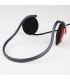 Kanen Stereo Quality Sound Neckband Design Headphone with Microphone and Volume Control (Red)  