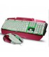 1600Dpi  Wired Game USB Keyboard & Mouse Suit With LED  