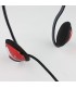 Kanen Stereo Quality Sound Neckband Design Headphone with Microphone and Volume Control (Red)  